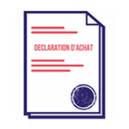 declaration d'achat